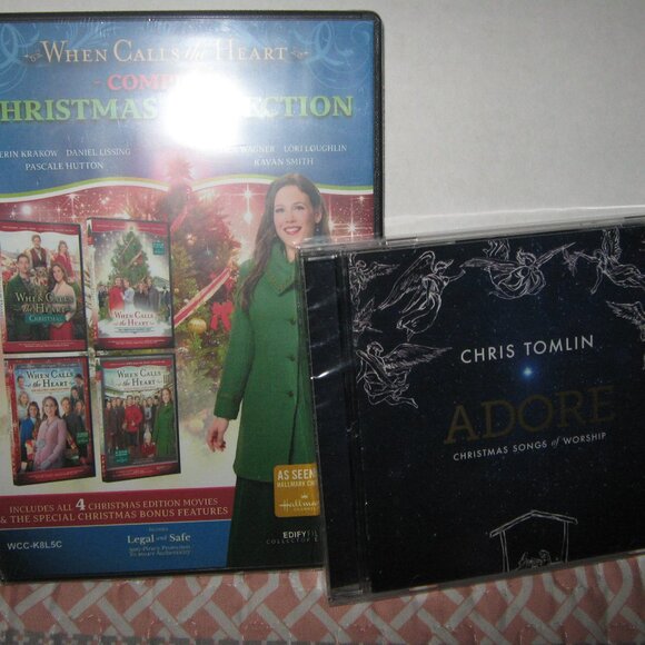 NWT When Calls the Heart Complete Christmas Collection and Chris Tomlin's Adore - Picture 1 of 5